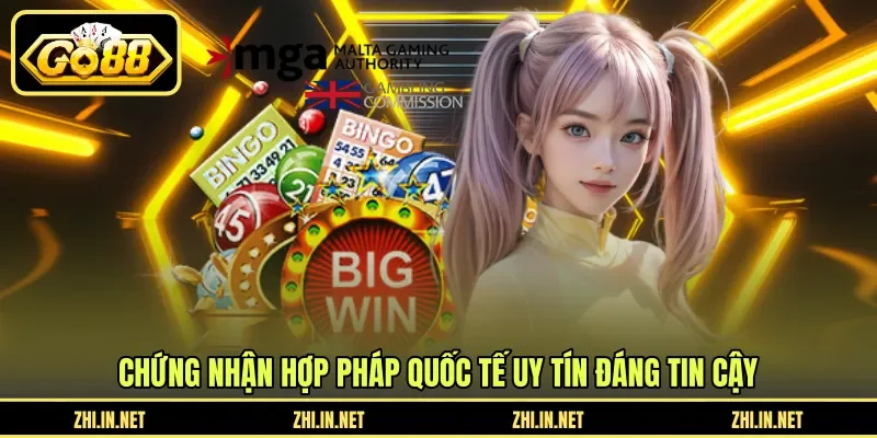 Giấy Phép Hoạt Động 1 go88 Chứng nhận hợp pháp quốc tế uy tín đáng tin cậy